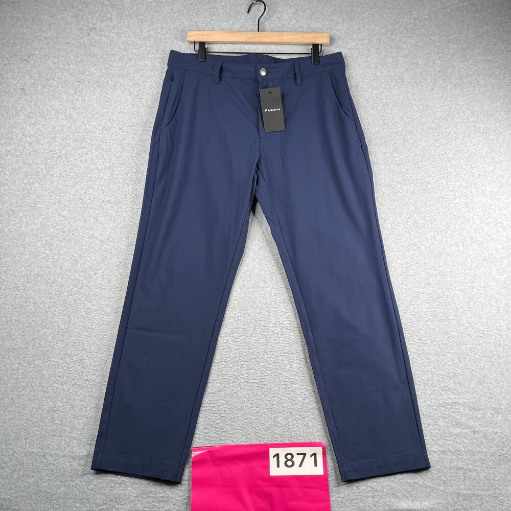 New Fabletics Everyday Pants Navy Blue Performance Mens 35x30 Pant